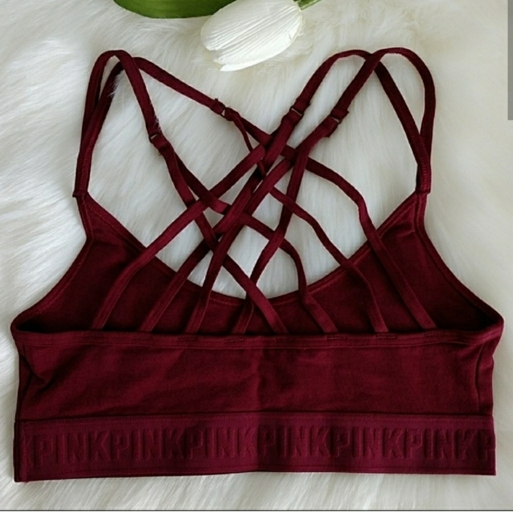 PINK VICTORIA'S SECRET BRALETTE SIZE S - Picture 2 of 3